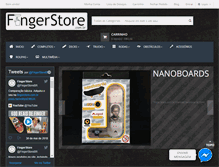Tablet Screenshot of fingerstore.com.br